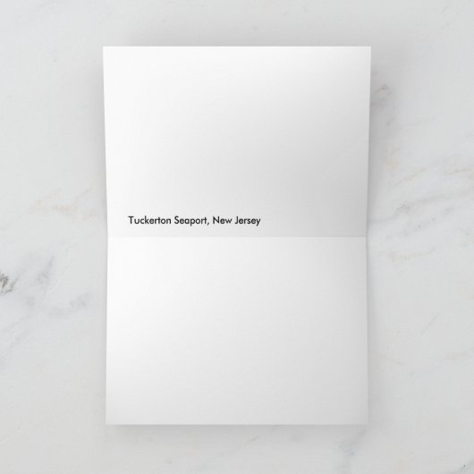 Boot in Water Kaart (Binnen)