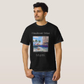 Boot, Jetski, Haulover Inlet, Miami, Florida T-shirt (Voorkant volledig)