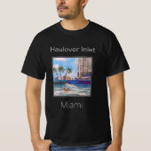Boot, Jetski, Haulover Inlet, Miami, Florida T-shirt (Voorkant)