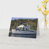 boot kaart (Gele Bloem)