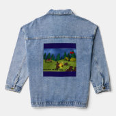 Boot Kampvuurverhalen: een Eenzame retraite Denim Jacket (Achterkant)