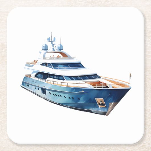 Boot Kartonnen Onderzetters (Voorkant)