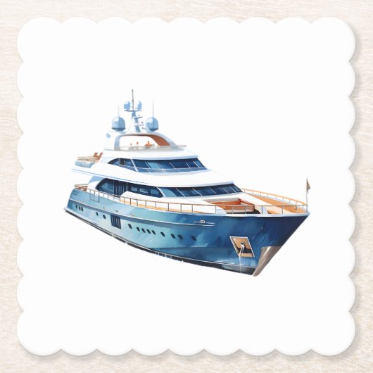 Boot Kartonnen Onderzetters (Voorkant)