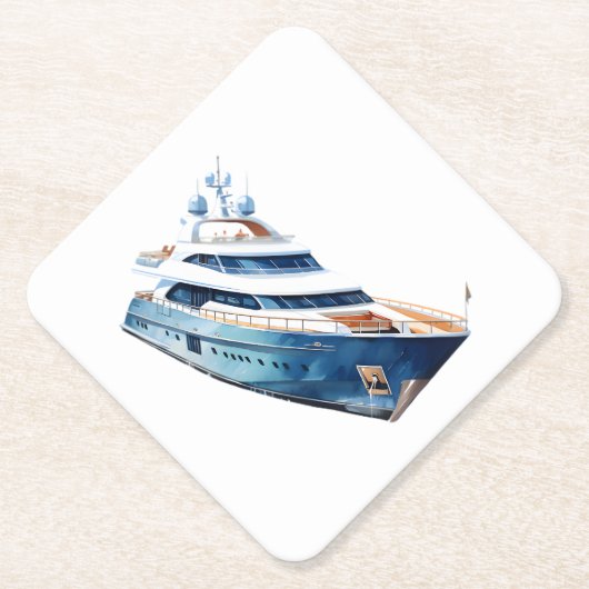 Boot Kartonnen Onderzetters (Voorkant)