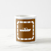 Boot Launch Area Symbool Sign Koffiemok