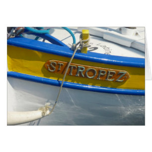 boot met de heilige tropez