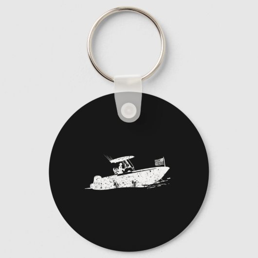 Boot met middenconsole sleutelhanger (Voorkant)