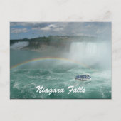 boot met niagara briefkaart (Voorkant)