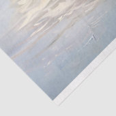 Boot met Paarse Lilacs Schilderen Decoupage Tissuepapier (Detail)