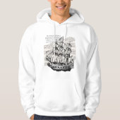  BOOT MET QUOTE HOODIE (Voorkant)
