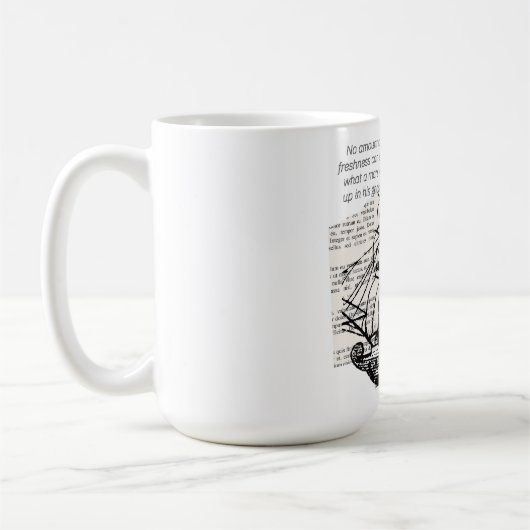 BOOT MET QUOTE KOFFIEMOK (Links)