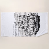 BOOT MET QUOTE STRANDLAKEN (Voorkant)