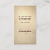 boot mooie oude visitekaartje (Achterkant)