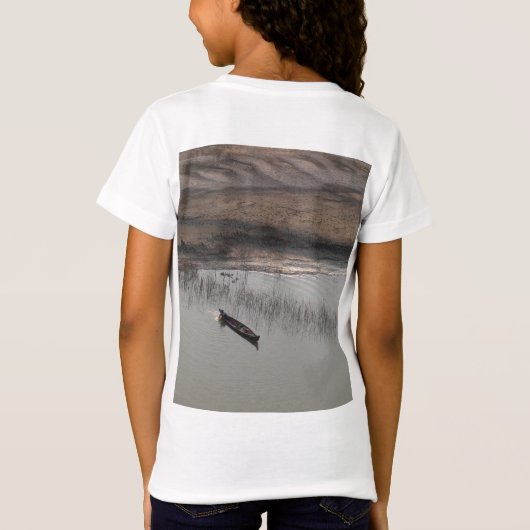 boot_myanmar_beach start ontwerp t-shirt (Achterkant)