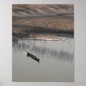 Boot Myanmar Beach Wall Art & Decor Design Poster (Voorkant)