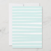 Boot Ocean Nautical Coastal Modern 30e verjaardag Kaart (Achterkant)