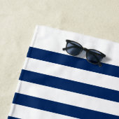 Boot of Naam Nautische Anker & Oars Paddles Wit Strandlaken (In situ)