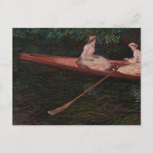 Boot op de Epte - Claude Monet - c1890 Briefkaart