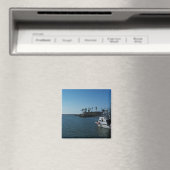 Boot op Oceanside Harbour - CA Magneet (Insitu (Vaatwasser))