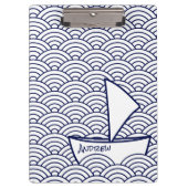 Boot op Waves Klembord (Voorkant)