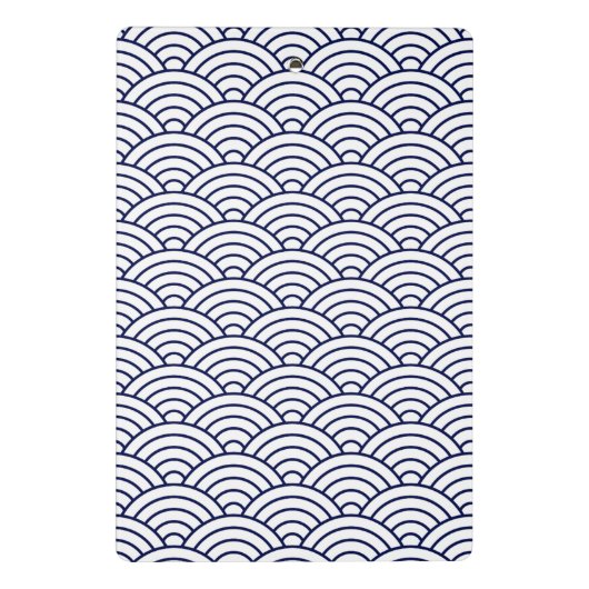 Boot op Waves Mini Klembord (Achterkant)