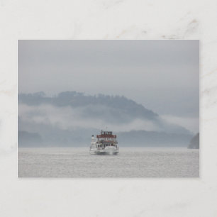 Boot op Windermere - Lake District Briefkaart