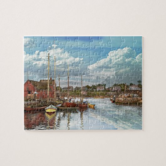 Boot - Rockport Mass - Motief nummer één - 1906 Legpuzzel (Horizontaal)