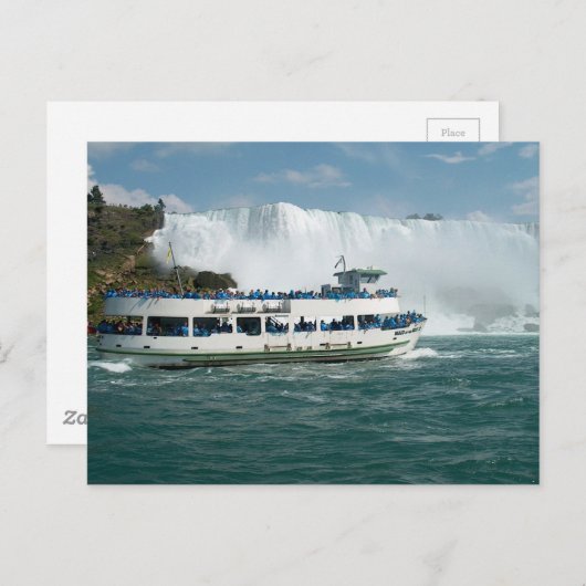 Boot Sail Lake Ontario Niagara River Fallsview ple Briefkaart (Voorkant / Achterkant)