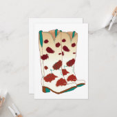 Boot Scoot Blank Card (Enhanced) Kaart (Voorkant / Achterkant in situ)