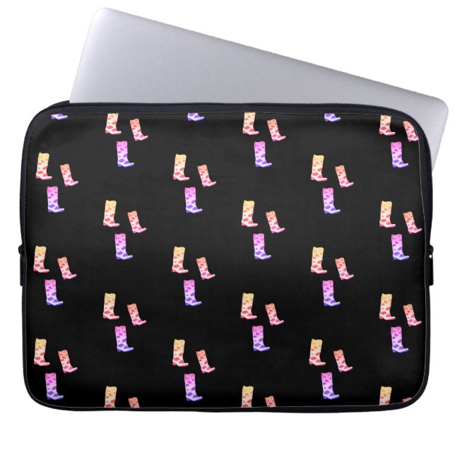 Boot Scoot Laptop Hoes (Zwart) (Voorkant)