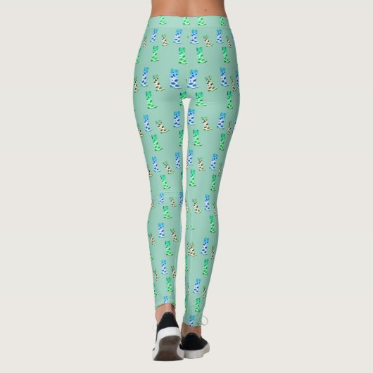 Boot Scoot Leggings (Green) (Achterkant)