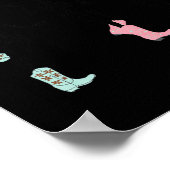 Boot Scootin Boogie Skeletten Dansen Western Hall Poster (Hoek)