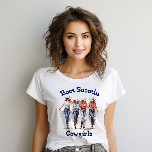 Boot Scootin Cowgirls T-shirt