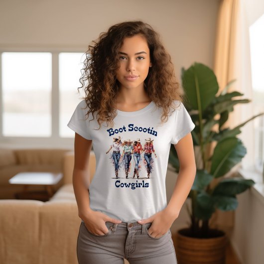 Boot Scootin Cowgirls T-shirt