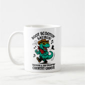 Boot Scootin’ Saurus! Koffiemok (Links)