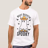 Boot Scootin Spooky T-shirt (Voorkant)