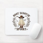 Boot Scootin Spooky Westerne Halloween Schattigee Muismat (Met muis)