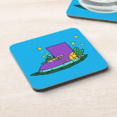 Boot shoe, illustration bier onderzetter (Linkerzijde)
