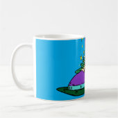 Boot shoe, illustration koffiemok (Links)