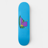 Boot shoe, illustration  persoonlijk skateboard (Voorkant)