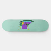Boot shoe, illustration  persoonlijk skateboard (Horizontaal)