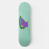 Boot shoe, illustration  persoonlijk skateboard (Voorkant)