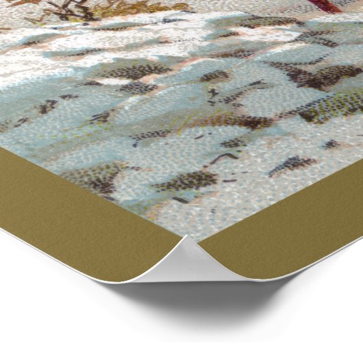 Boot Sled for Burts Shots Poster (Hoek)