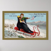 Boot Sled for Burts Shots Poster (Voorkant)