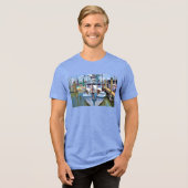 Boot Tri-Blend Shirt (Voorkant volledig)