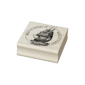  boot uit de bibliotheek van rubberstempel (Stempel)