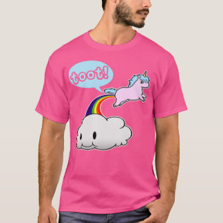 boot Unicorn Fart T-shirt