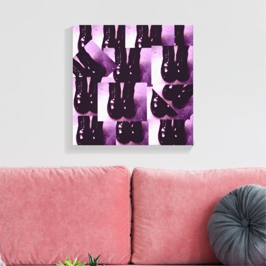 Boot Worker Canvas Afdruk