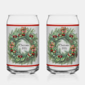 Boot Wreath Soda Glass Blikvorm Glas (Achterkant)