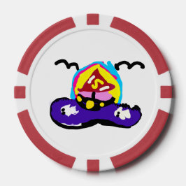 Boot zomer rit poker chips